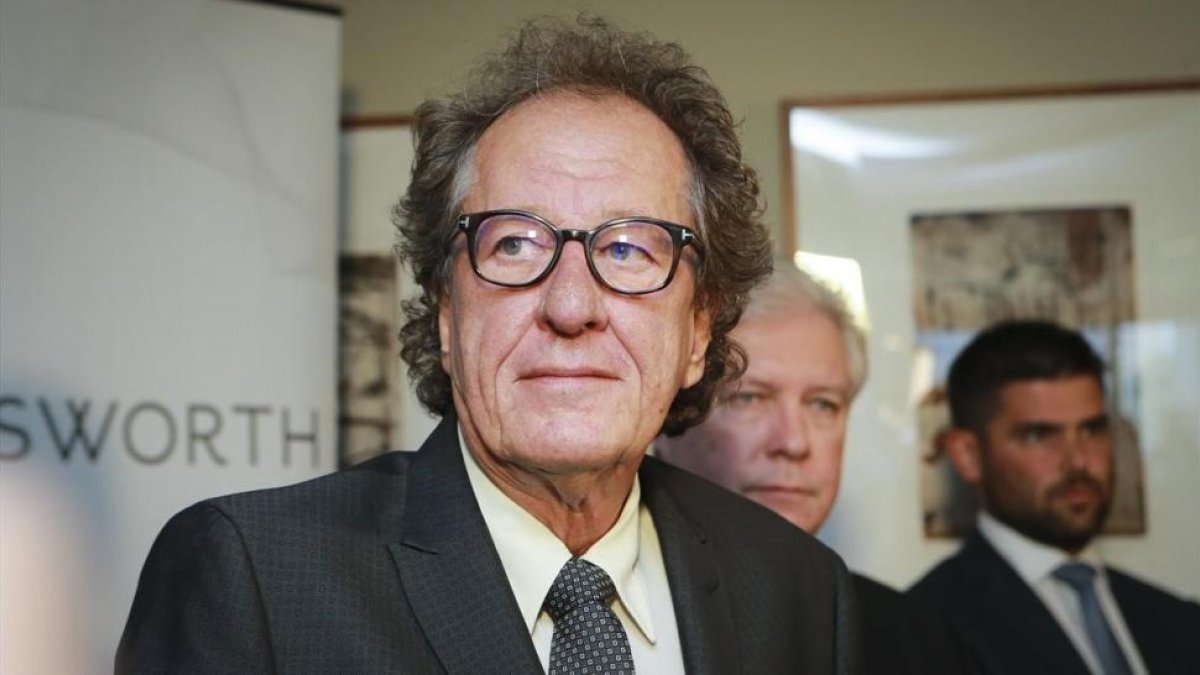 Geoffrey Rush, este viernes en Melbourne.-EFE / WAYNE TAYLOR