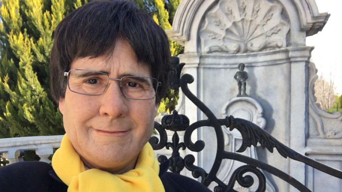 Joaquín Reyes, disfrazado de Carles Puigdemont para El intermedio de La Sexta-/ PERIODICO