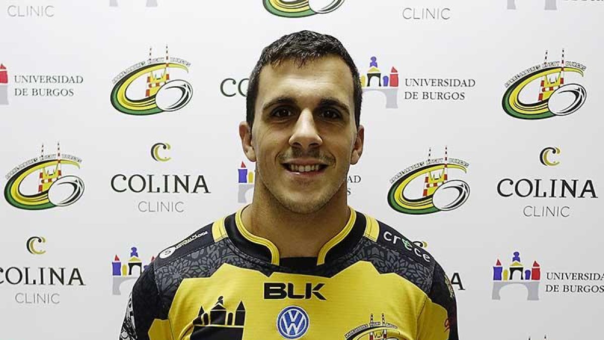 Jorge Fuente es uno de los fijos en el XV burgalés-ECB