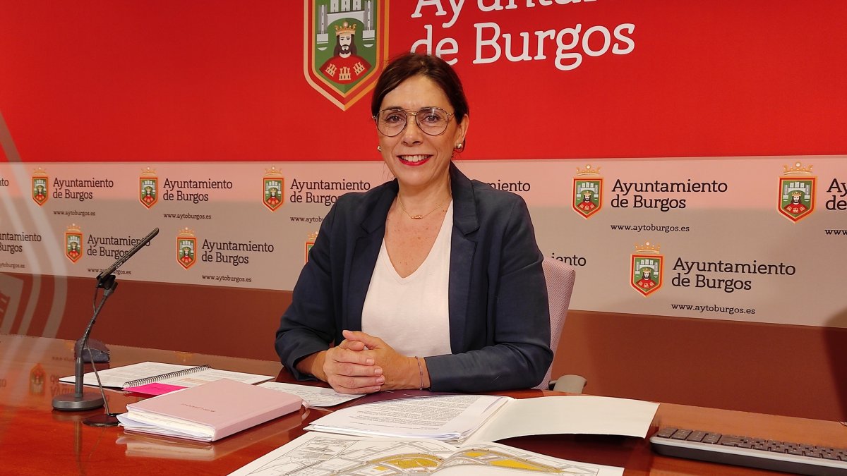 Marga Arroyo, portavoz municipal de Podemos Burgos, quiere liderar la candidatura del partido en las municipales de 2023. ECB