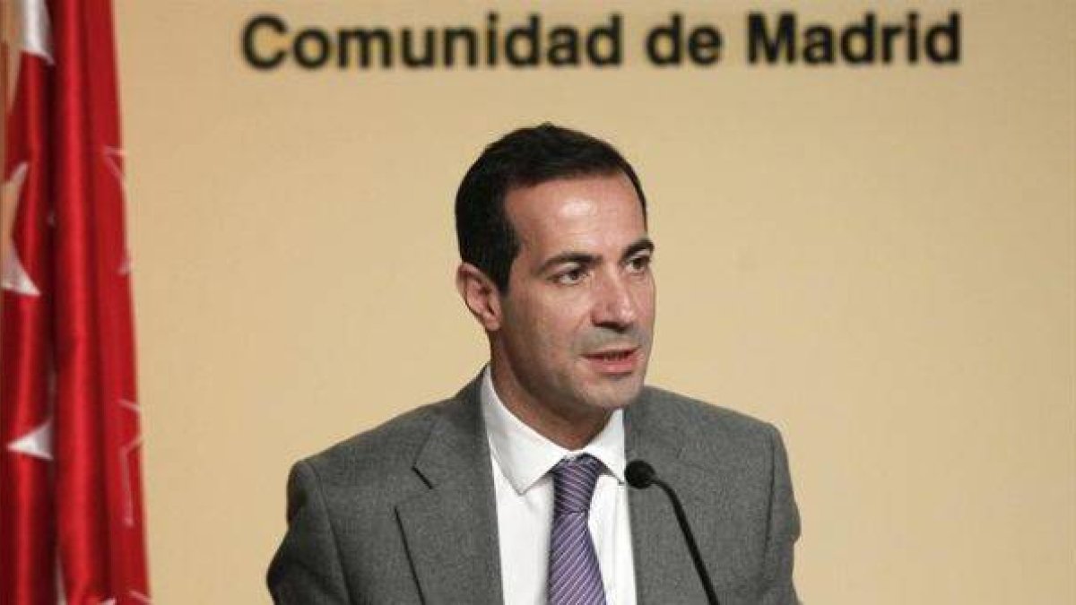 Salvador Victoria, consejero de Presidencia y Justicia de la Comunidad de Madrid.-Foto: EFE / PACO CAMPOS