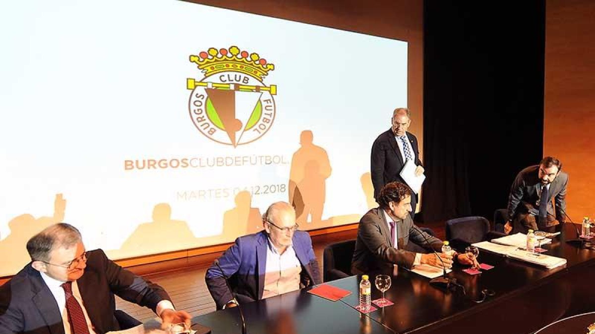 Imagen de la última Asamblea del Burgos CF.-ISRAEL L. MURILLO