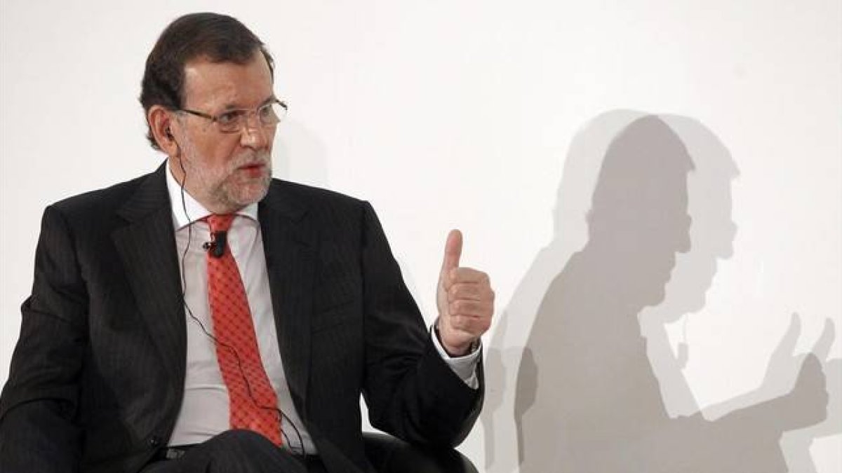 Mariano Rajoy en un acto.-EFE