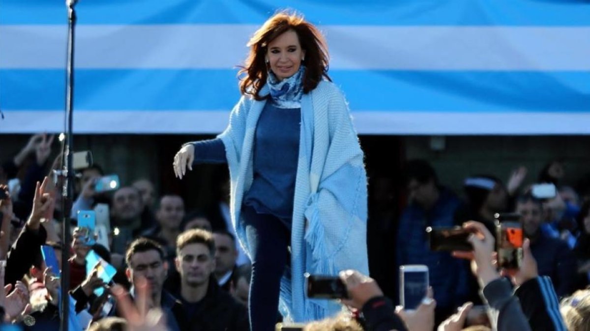 Cristina Fernández de Kirchner, el pasado martes.-REUTERS / MARCOS BRINDICCI