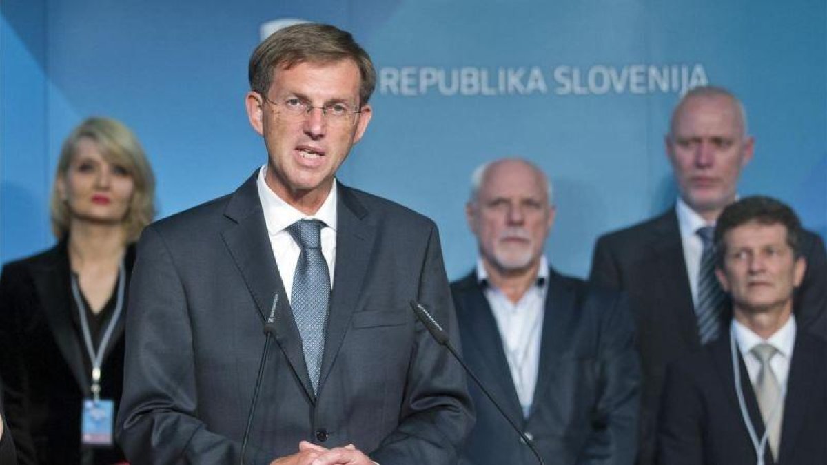 El ministro de Exteriores de Eslovenia, Miro Cerar.-DARKO BANDIC (AP)