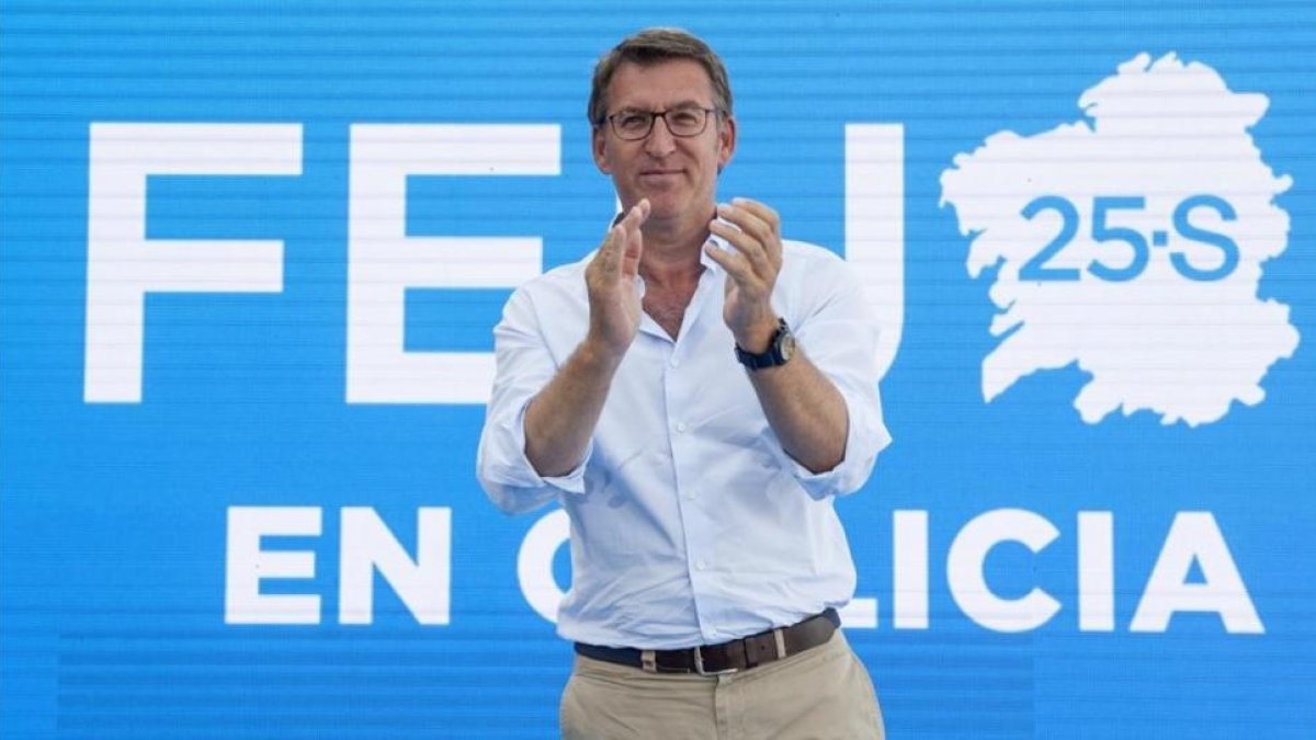 El presidente de la Xunta de Galicia, Alberto Núñez Feijóo.-EFE / BRAIS LORENZO