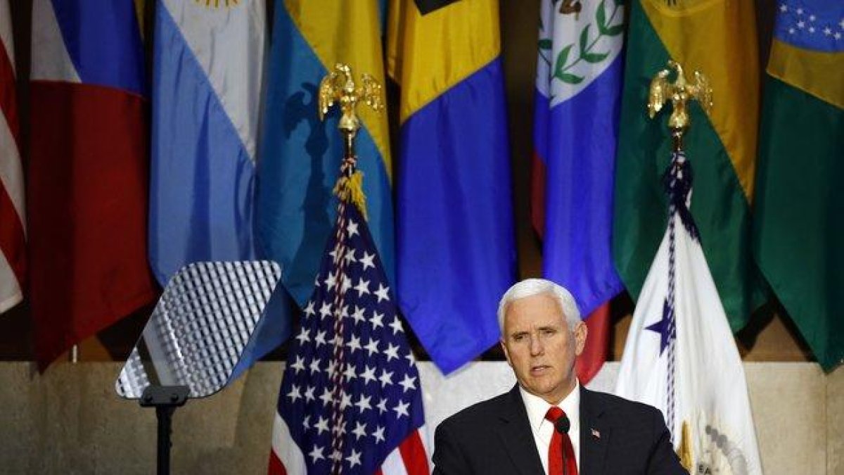 Mike Pence, vicepresidente de los Estados Unidos.-AP