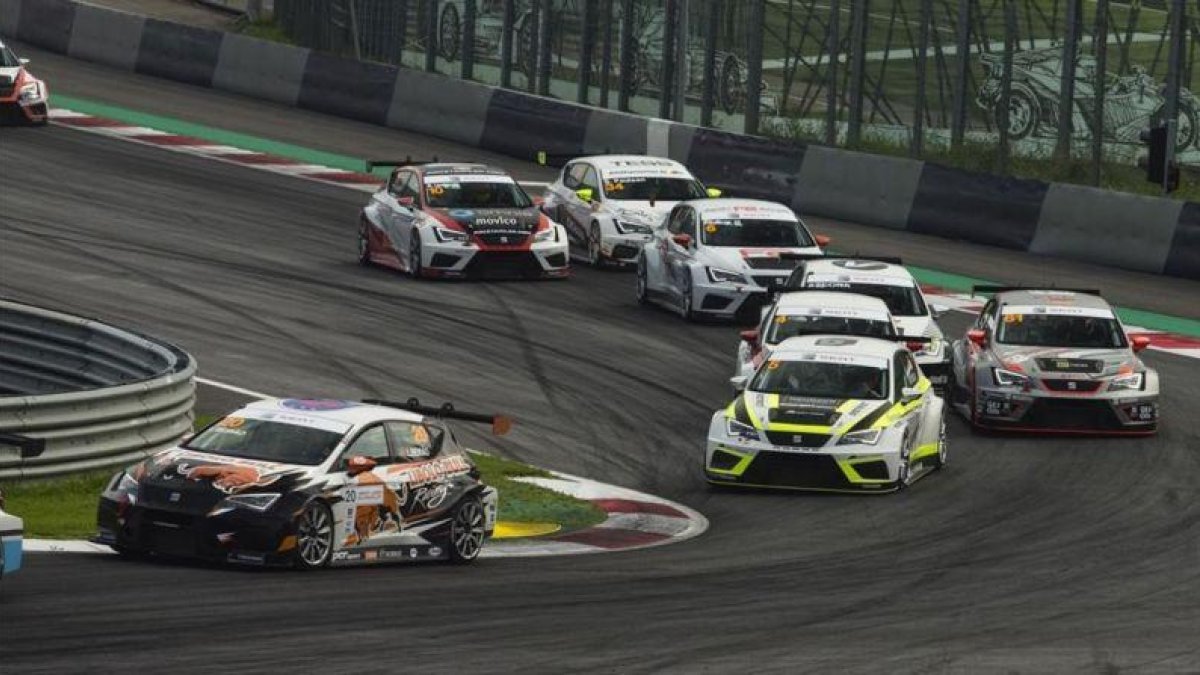 Seat león Eurocup.-Xavi Bonilla