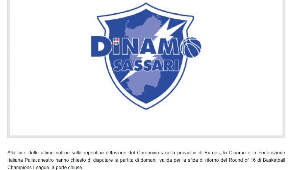 Sassari. ECB