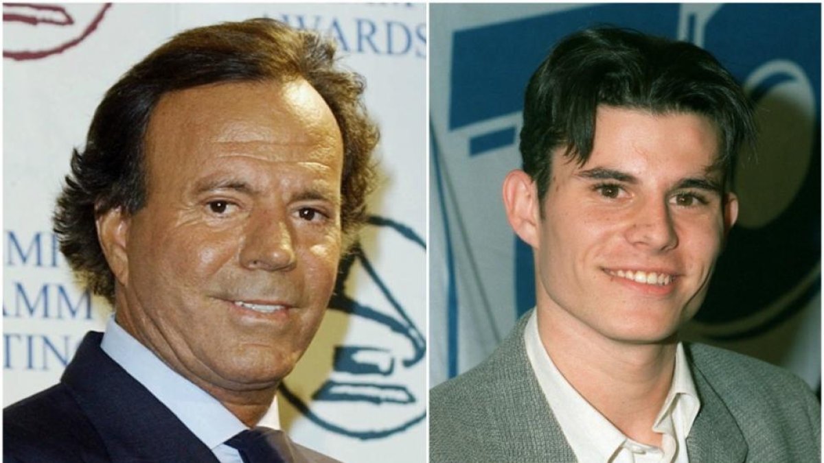 Julio Iglesias (izquierda) y su presunto hijo, Javier (derecha).-/ PERIODICO (ARCHIVO)