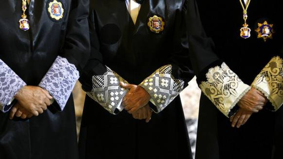 Jueces del Tribunal Supremo, en una imagen de archivo.-JUAN MANUEL PRATS