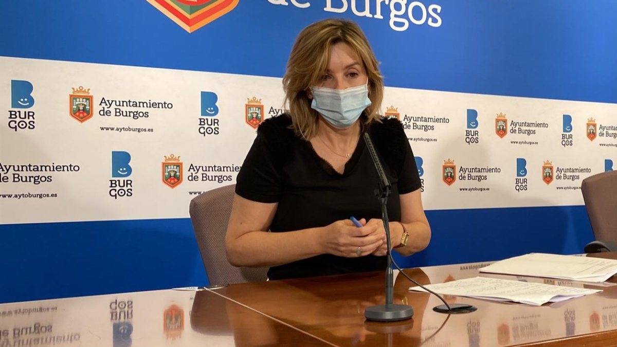 La concejala de Servicios Sociales en el Ayuntamiento de Burgos, Sonia Rodríguez, en una imagen de archivo, EUROPA PRESS