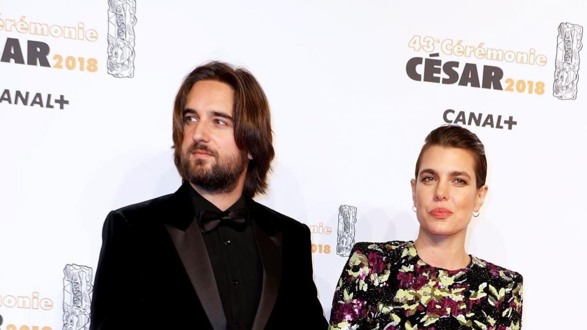 Carlota Casiraghi y Dimitri Rassam, en marzo del año pasado.-EFE