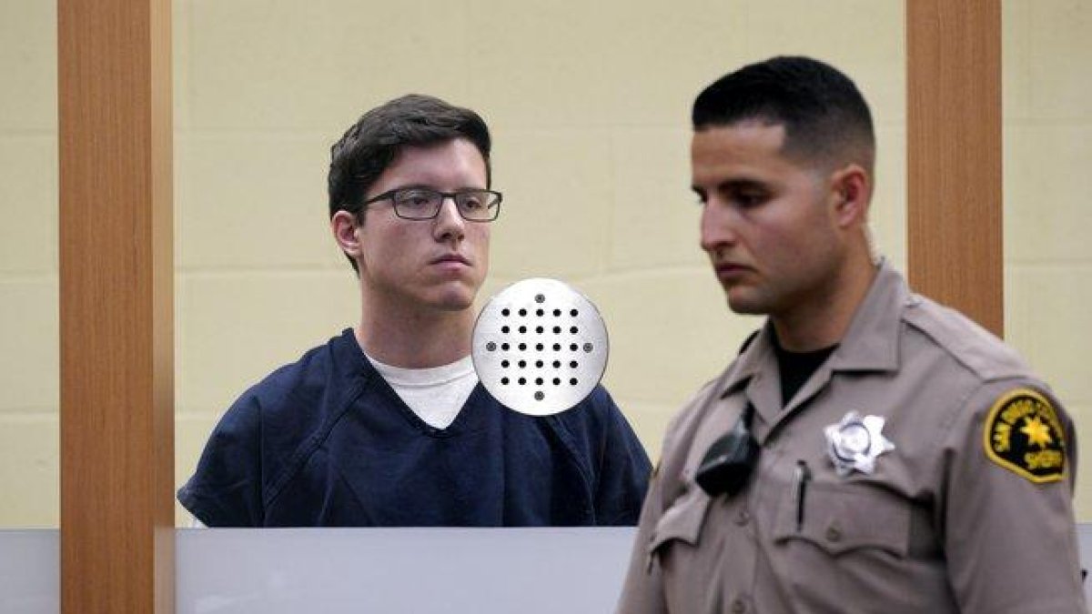 El acusado, que no tenía antecedentes criminales, podría ser condenado a pena de muerte o cadena perpetua si fuera hallado culpable.-POOL THE SAN DIEGO UNION-TRIBUNE