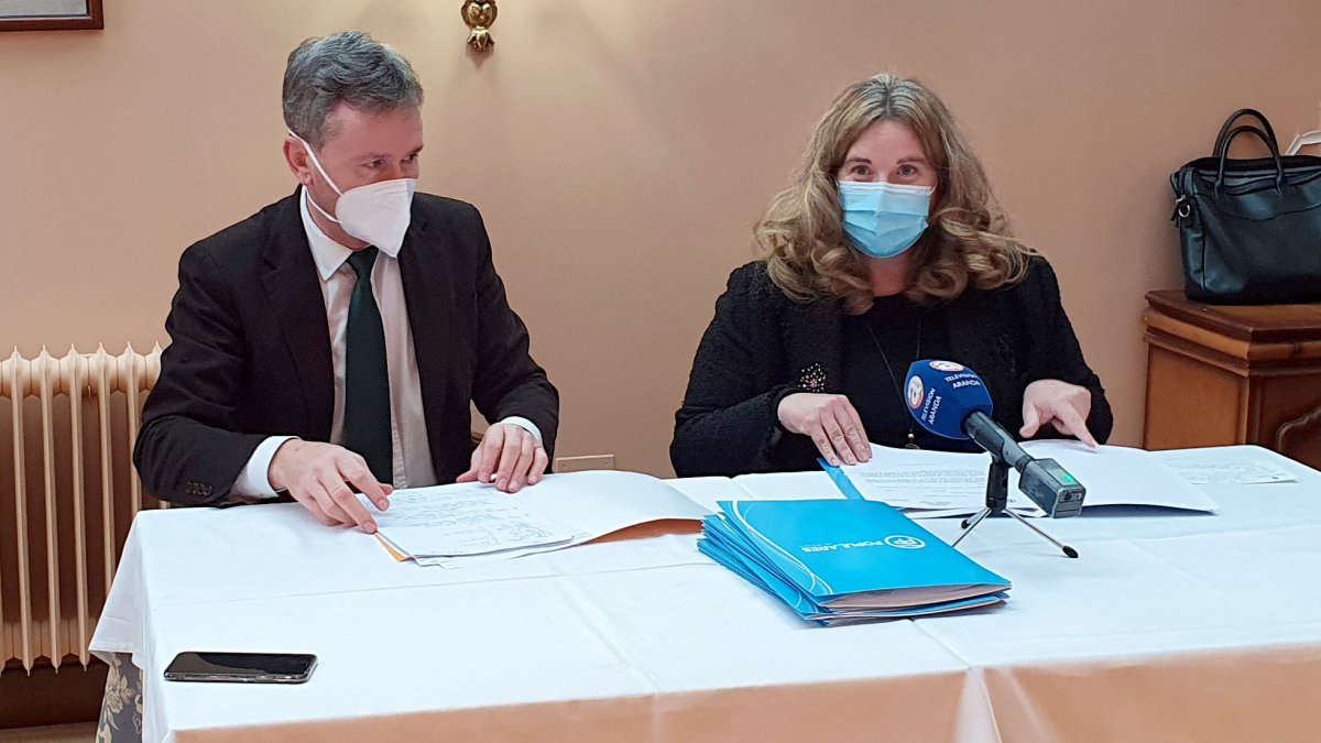 Cristina Ayala y Javier Lacalle. ECB