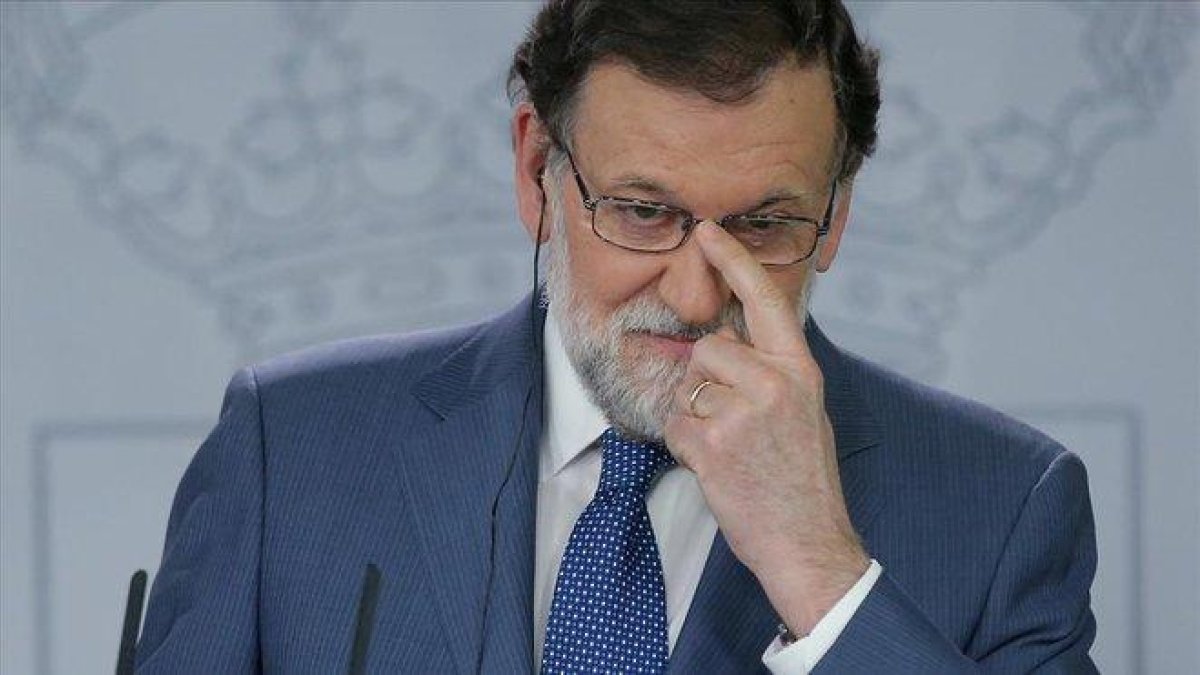 Mariano Rajoy, expresidente del Gobierno.-JOSÉ LUIS ROCA
