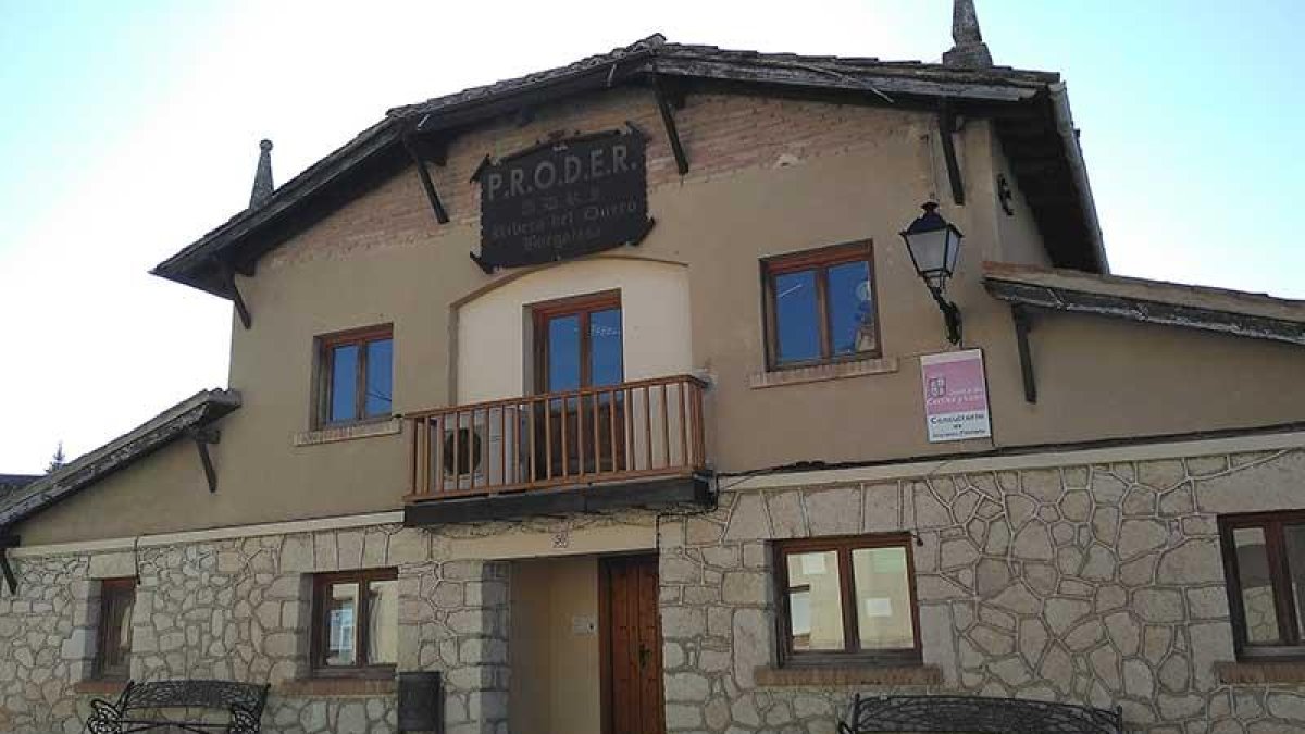 Sede de la asociación ADRI en Peñaranda.-L. V.