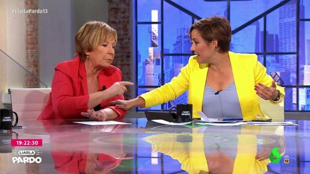 Celia Villalobos se enfada en Liarla Pardo.-LASEXTA