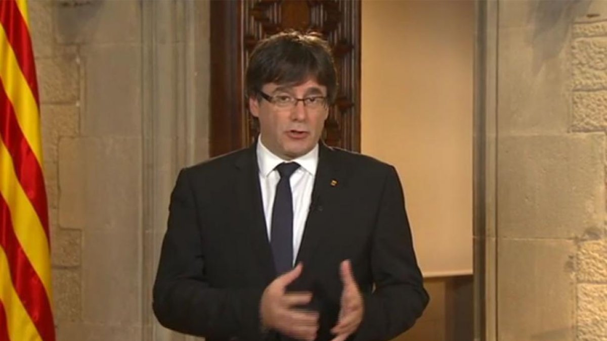 Carles Puigdemont.-EL PERIÓDICO