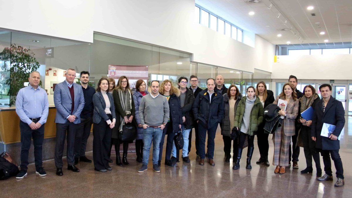 Reunión de lanzamiento del proyecto europeo EAGLE. UBU