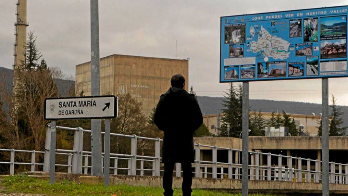 La central nuclear de Santa María de Garoña ya forma parte del pasado. ECB