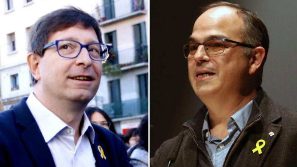 Carles Mundó y Jordi Turull.-EL PERIÓDICO