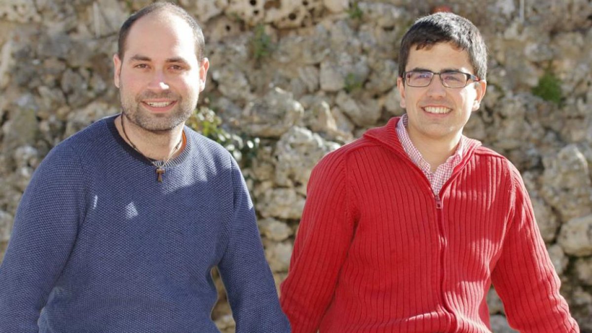 Diego Luis e Isaac Hernando.-ECB