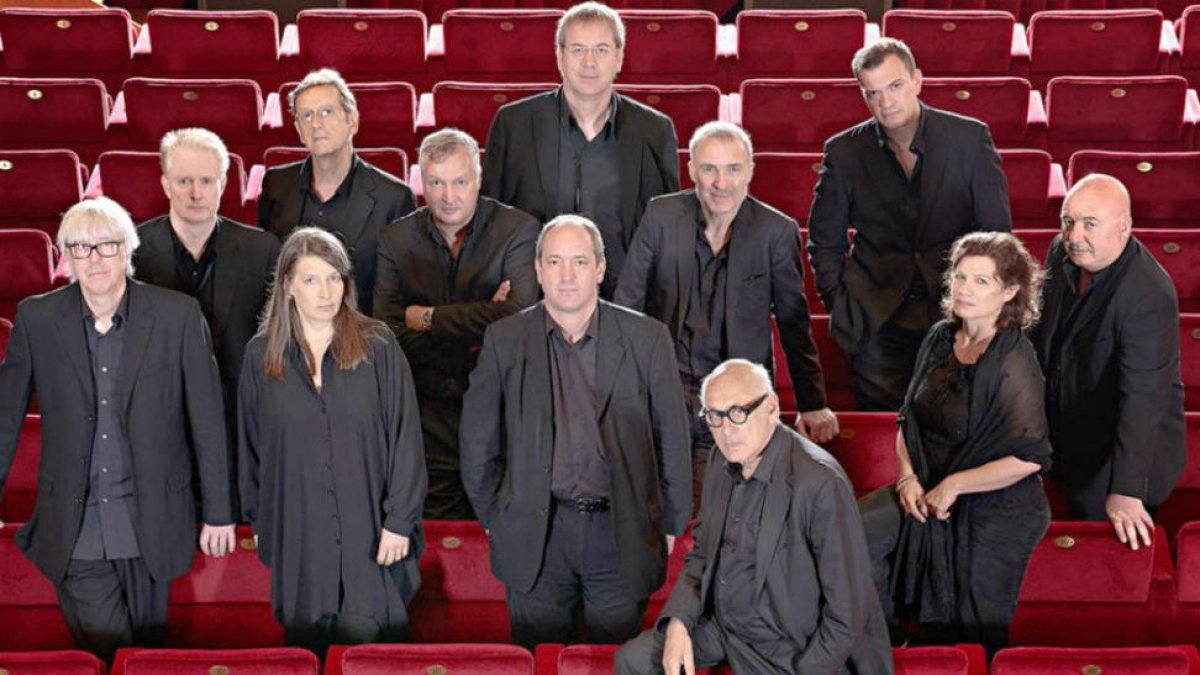 El británico Michael Nyman saldrá mañana al escenario del Fórum Evolución acompañado por su banda, compuesta por once músicos.-