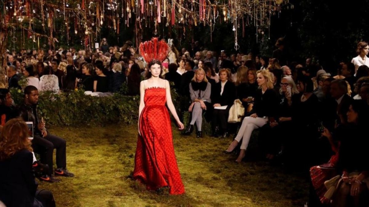 Desfile de alta costura de Dior.-REUTERS / GONZALO FUENTES