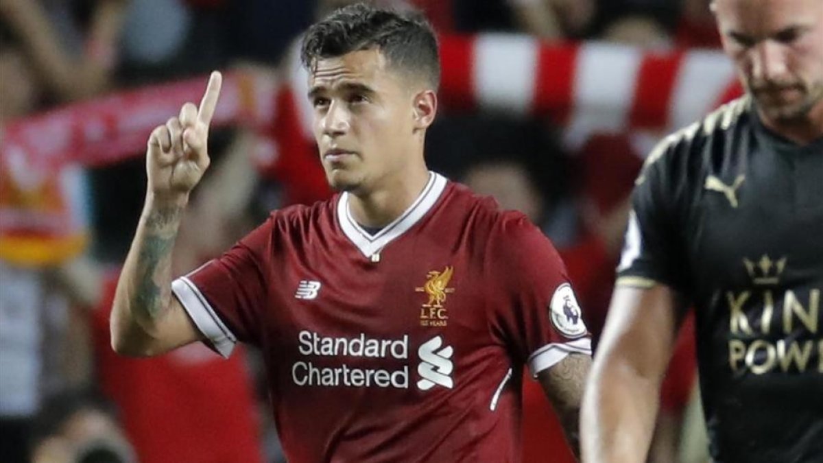 Philippe Coutinho.-AP / KIN CHEUNG
