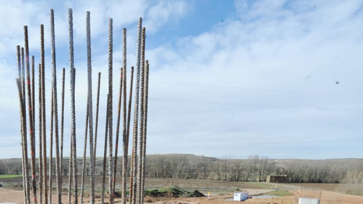 Las obras del AVE en la provincia de Burgos.-ISRAEL L. MURILLO