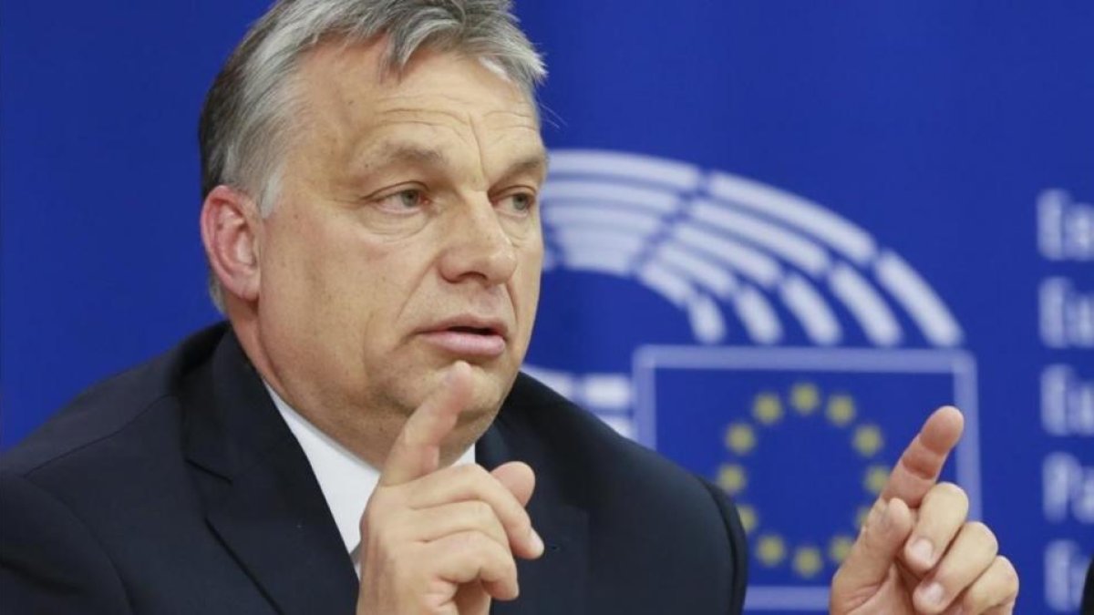 El primer ministro húngaro, Viktor Orbán.-OLIVIER HOSLET / EFE
