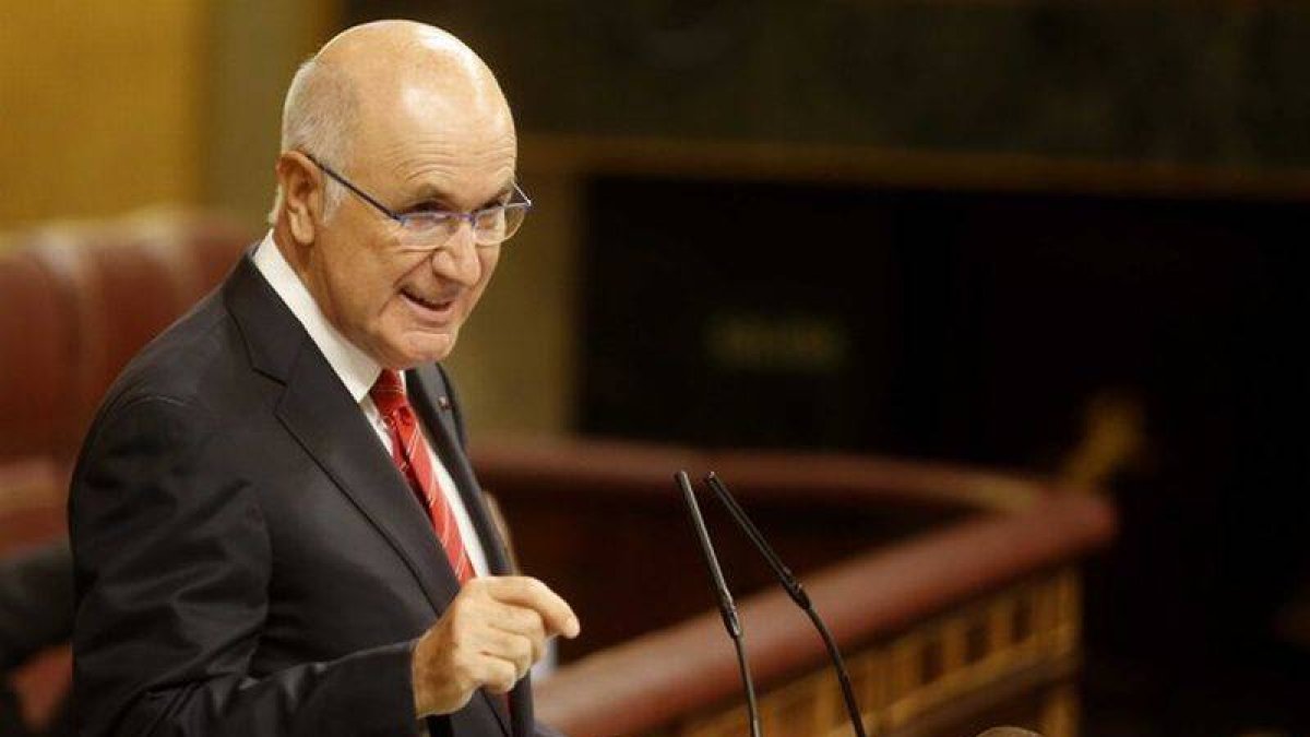 Josep Antoni Duran Lleida, en el Congreso, el pasado 29 de octubre.-Foto: AGUSTÍN CATALÁN