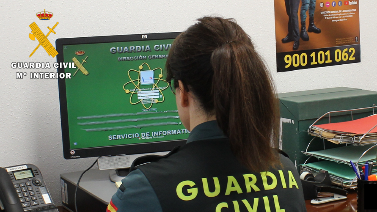 La Guardia Civil investiga a dos jóvenes poracoso sexual a una menor en redes sociales. GUARDIA CIVIL