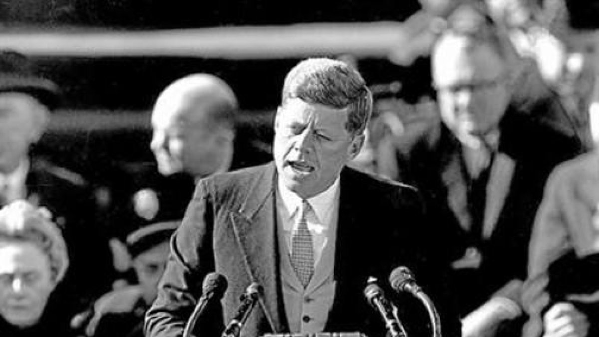 John Fitzgerald Kennedy, en un discurso en 1961.-AP