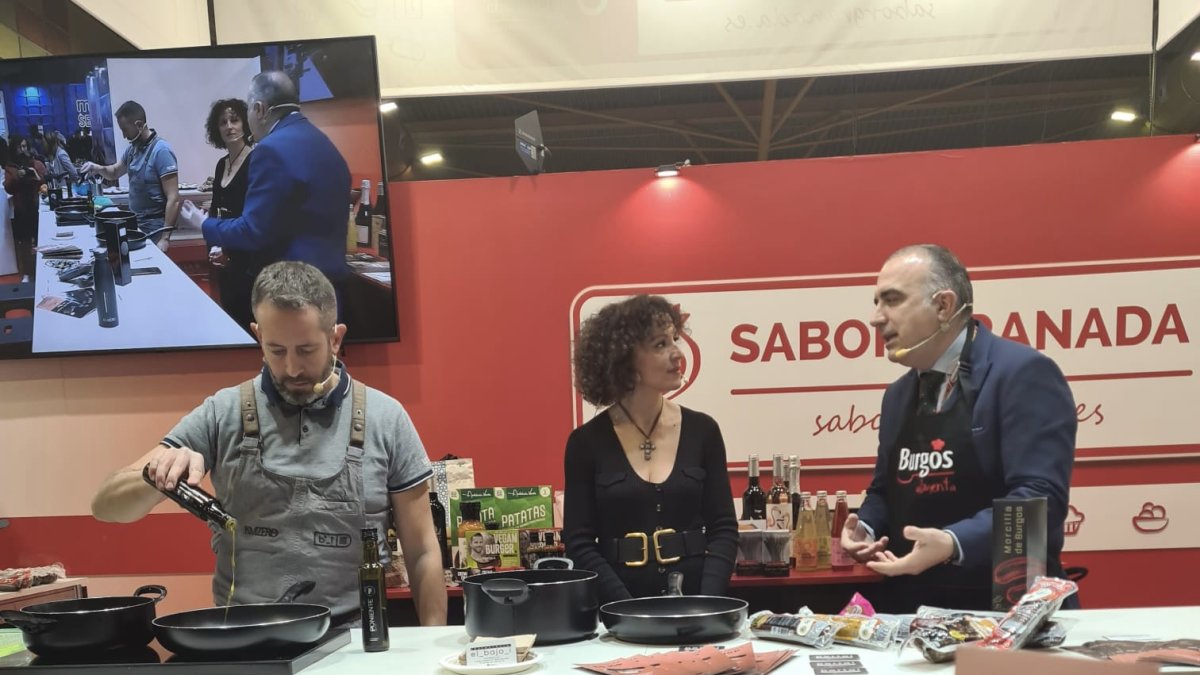 El vino y la morcilla de Burgos triunfan en Málaga. ECB