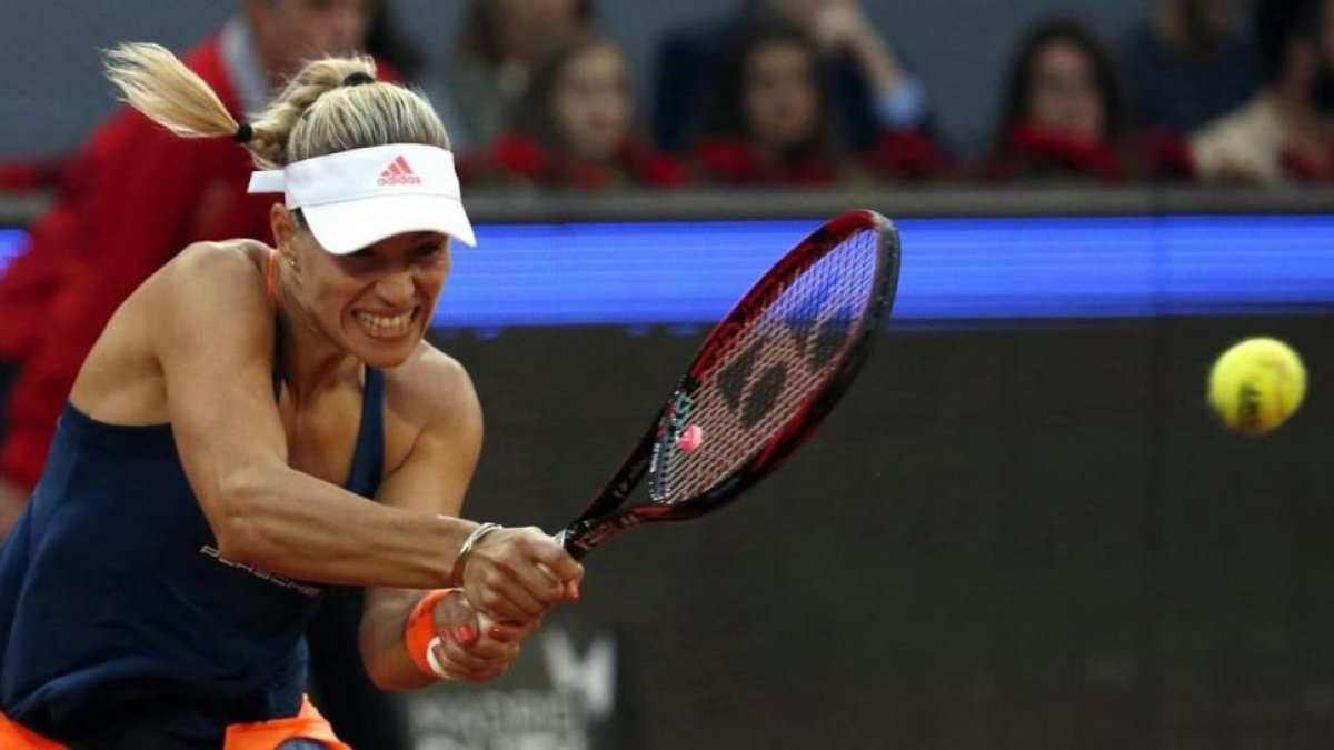 La alemana Angelique Kerber, una de las participantes en el torneo de Madrid cuya 