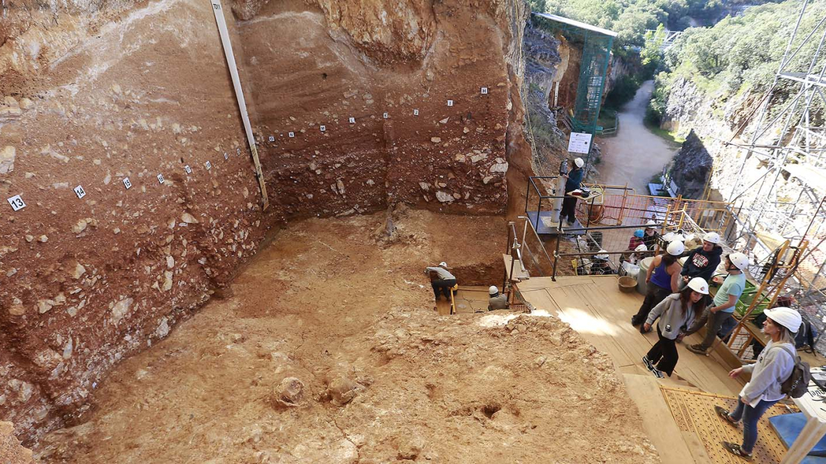 Yacimiento de Gran Dolina en Atapuerca. RAUL G. OCHOA