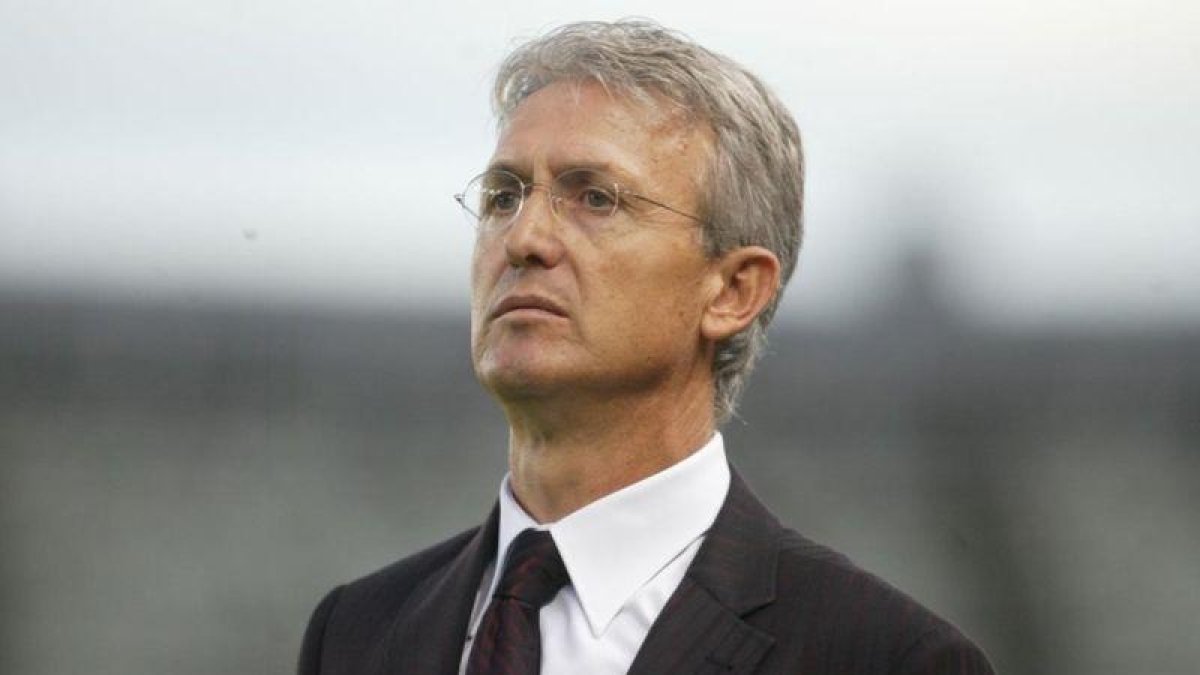 Benito Floro, cuando dirigía al Mallorca.-VINCENT WEST