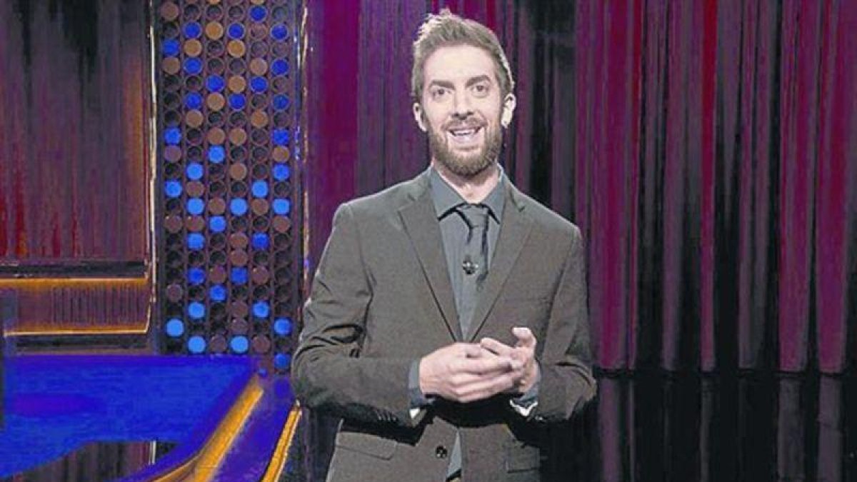 El humorista David Broncano, en Late motiv.-ALEJANDRO IGLESIA