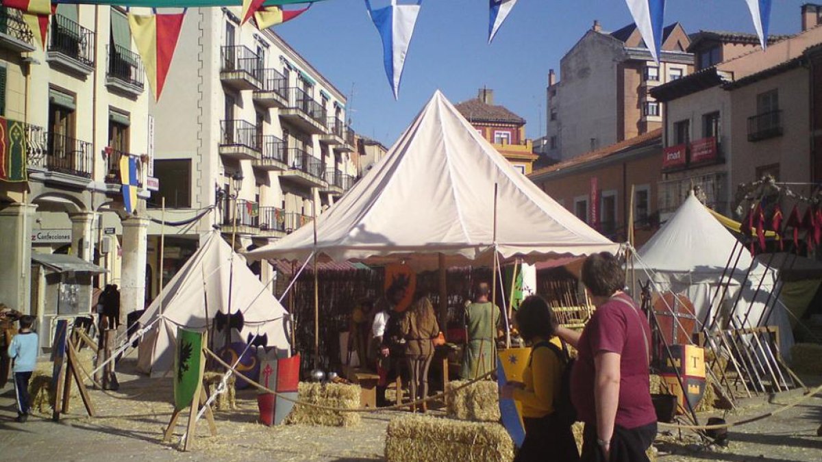 El mercado medieval es el único que está regulado por pliego.-L.V.