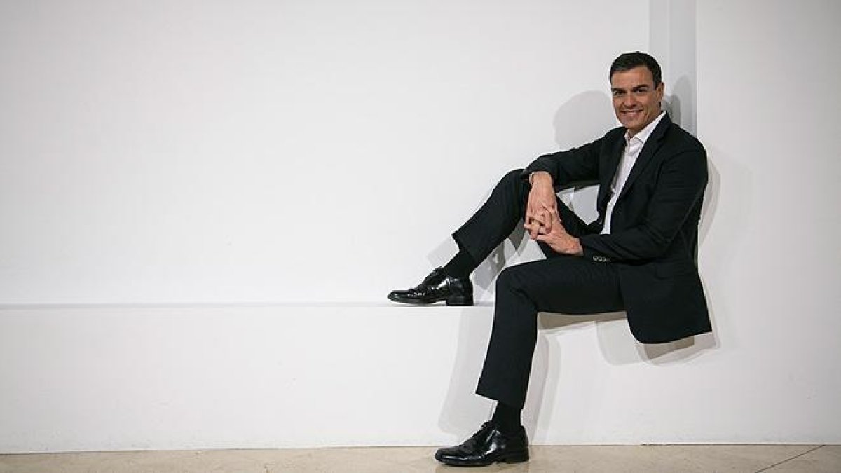 Entrevista con Pedro Sánchez, secretario general del PSOE.-JULIO CARBÓ