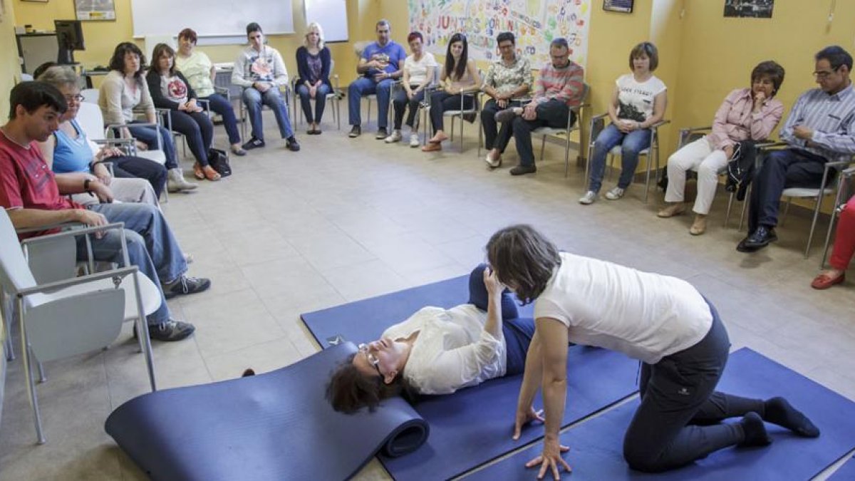 Imagen de una de las actividades que organiza la asociación.-