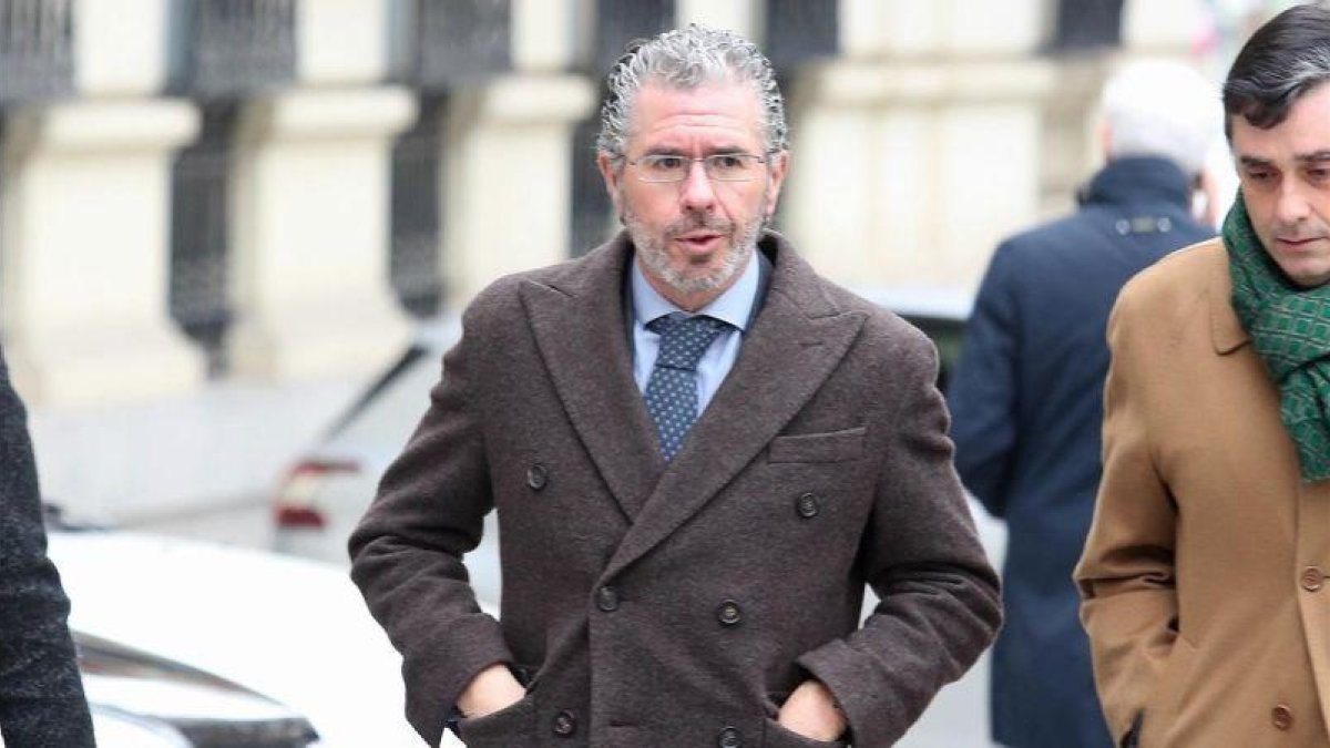 Francisco Granados, en la Audiencia.-DAVID CASTRO
