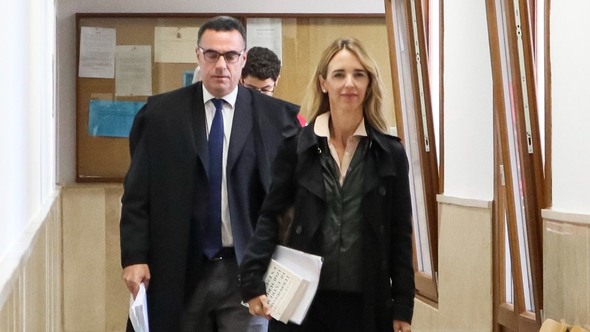 Cayetana Álvarez de Toledo declara en los juzgados de Zamora. -ICAL