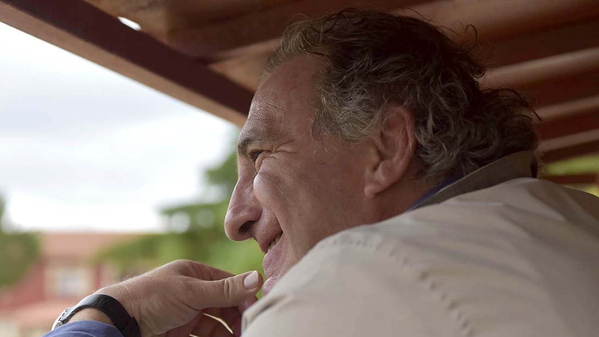 El ganadero burgalés Antonio Bañuelos.