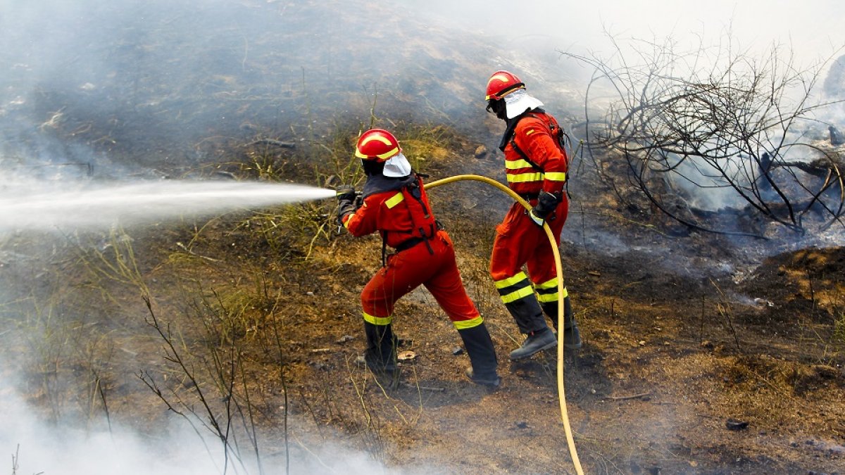 CEBREROS - AVILA - CASTILLA Y LEON FOTOGRAFO CARLOS BARAJAS - 04 08 2013 - INCENDIO CEBREROS AVILA