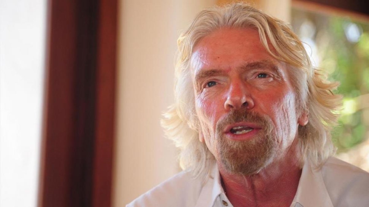 Richard Branson, en su isla privada de Necker Island, en una imagen de archivo-AP / TODD VANSICKLE