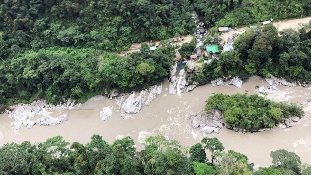 Zona del Lago Azul, en Ecuador, en la que desapareció el estudiante Manuel Tundidor.-EL PERIÓDICO