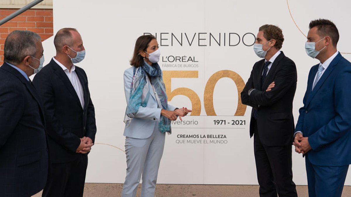 Pedro de la Fuente, Benoît Mocquant, Reyes Maroto, Juan Alonso de Lomas y Daniel de la Rosa.